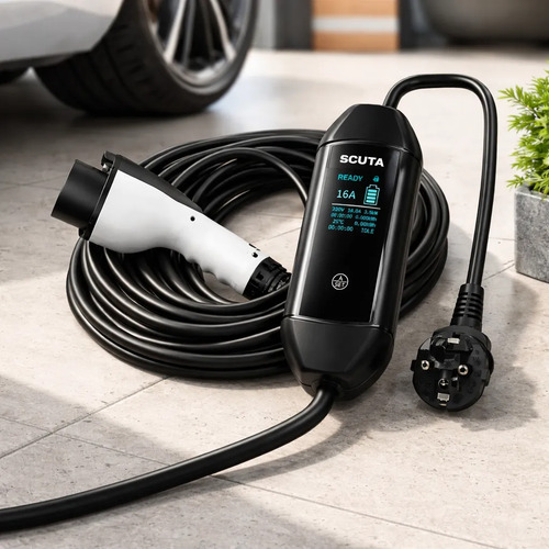 Cargador Portátil Vehículos Eléctricos De 3.5kw Gbt 5m Schuk - Imagen 3