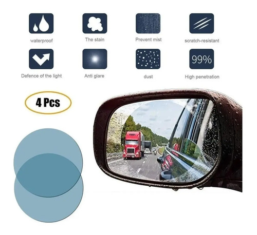 Film Impermeable Para Espejo Retrovisor - Imagen 2