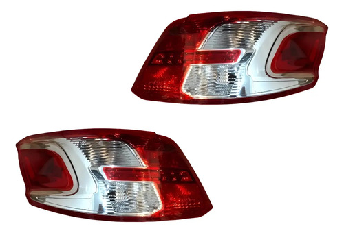 Kit Farol Trasero Para Peugeot 301 2013 Al 2016
