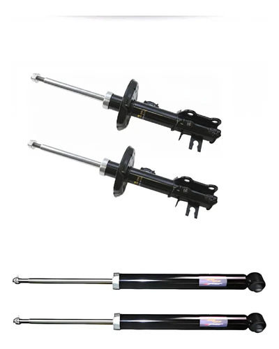Kit Amortiguadores Delanteros Traseros Chevrolet Prisma