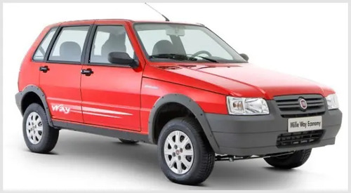 Semi Optica , Farol Delantero Fiat Uno Way , Importadora - Imagen 2