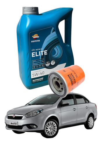 Aceite + Filtro Fiat Grand Siena 1.4 Nafta