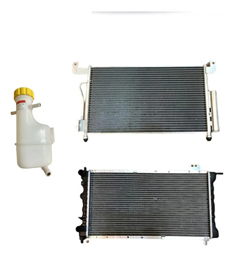 Kit Radiador Agua Aire Y Deposito Chery Qq 1.0 1.1