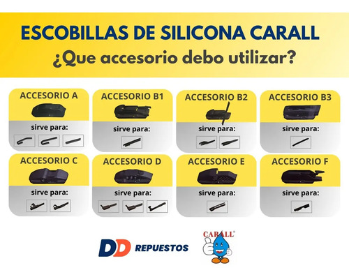 Escobilla Limpiaparabrisas 20 Pulgadas Para Todas Las Marcas - Imagen 2