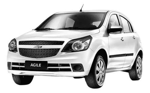 Kit Semiopticas Chevrolet Agile Led H7 Corta Larga - Imagen 2