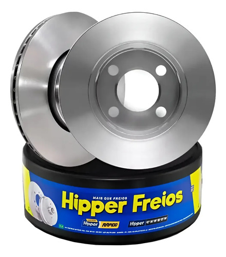 Discos Freno Fiat Siena Ventilados Hipper Freios