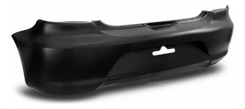 Paragolpe Trasero Vw Gol G5 Hatch Negro Liso 2009/12